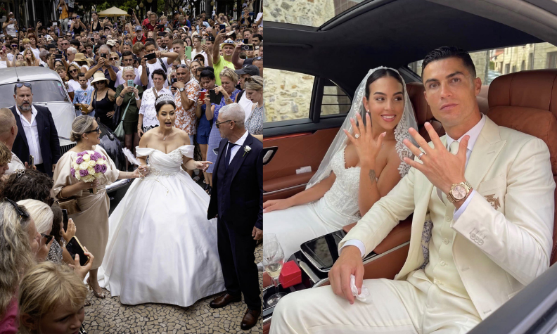 Hơn 2000 CĐV vây kín đám cưới xa lạ vì nhầm tưởng là…hôn lễ của Ronaldo