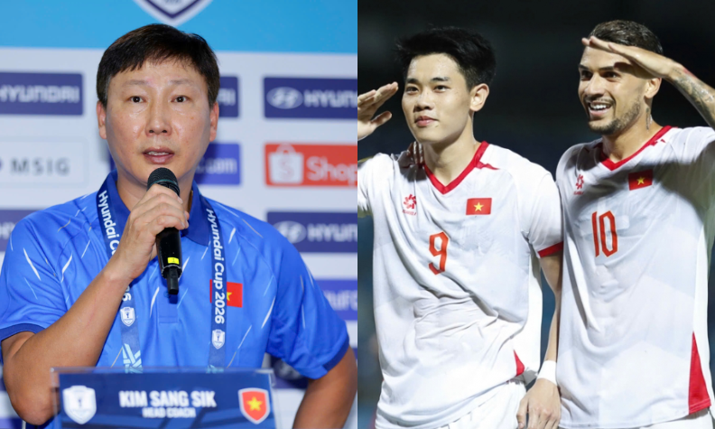 HLV Kim Sang Sik tuyên bố: “ĐT Việt Nam sẽ thắng đậm Malaysia để vào chung kết”.