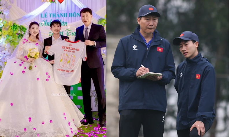 Trợ Lý HLV Kim Sang-sik bỏ tuần trang mật cùng vợ sau đám cưới, hỗ trợ thầy Kim "tái thiết" ĐT Việt Nam
