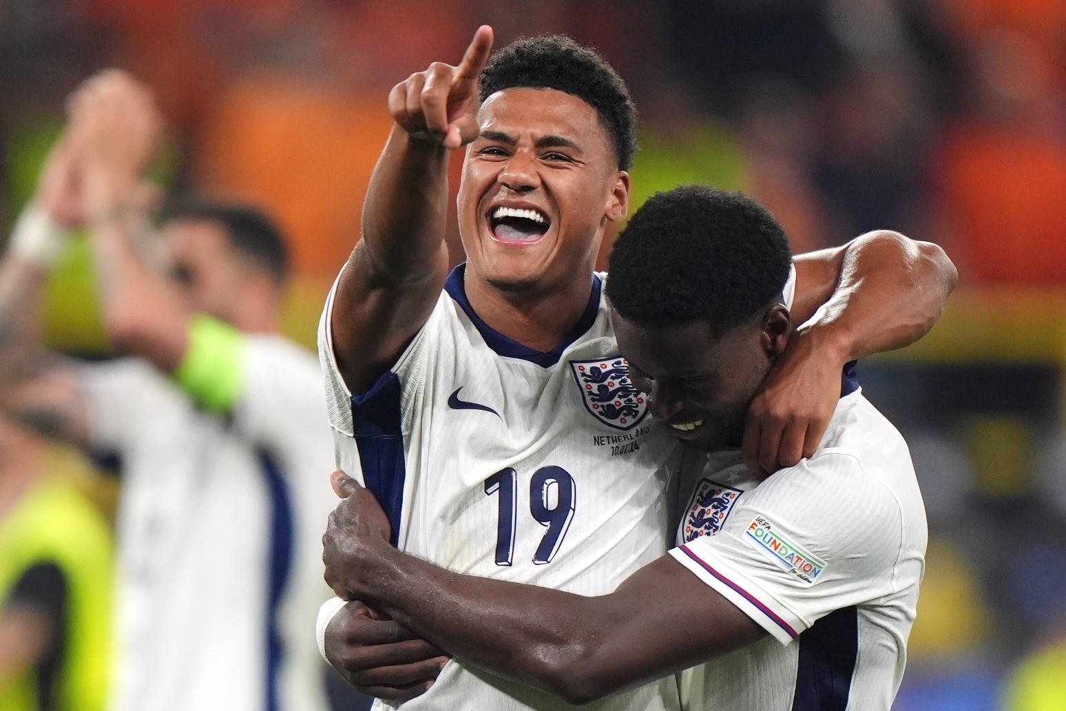 Ollie Watkins ghi bàn giúp ĐT Anh vào chung kết Euro 2024.