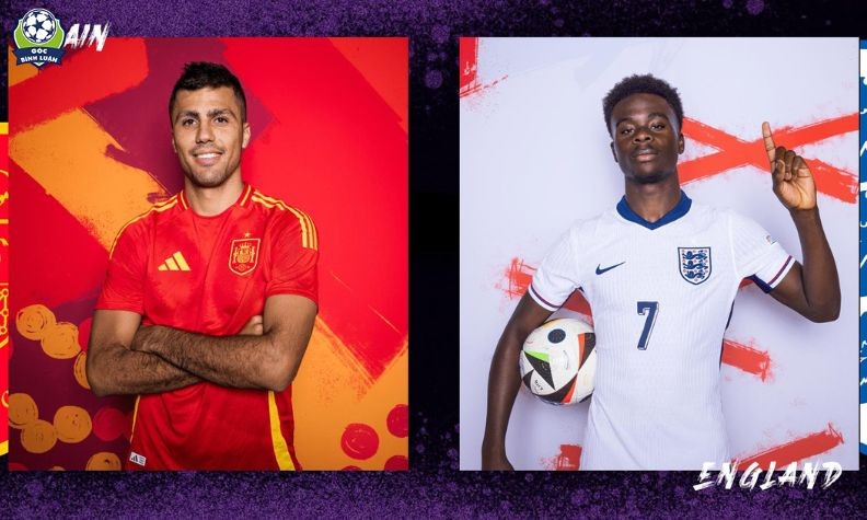 Điểm đáng ngờ trước thềm chung kết Euro 2024 giữa Tây Ban Nha vs Anh