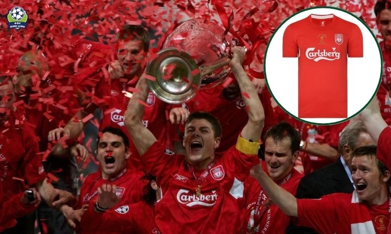Áo đấu Liverpool mùa giải 2004/05 chính hãng
