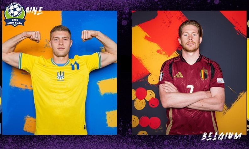 Link xem trực tiếp Euro 2024 hôm nay 26/06: Tâm điểm Ukraine vs Bỉ, Georgia vs Bồ Đào Nha